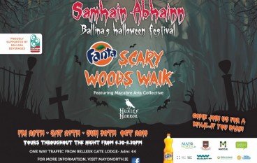 Be scared at this years Samhain Abhainn Festival in Ballina