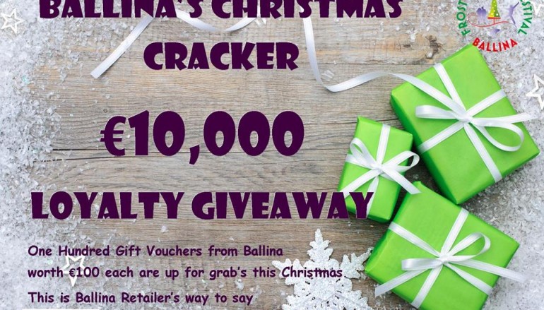Christmas Cracker Bonanza Draw in Ballina