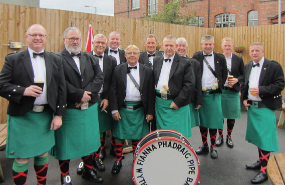 The Fianna Phadraig Pipe Band