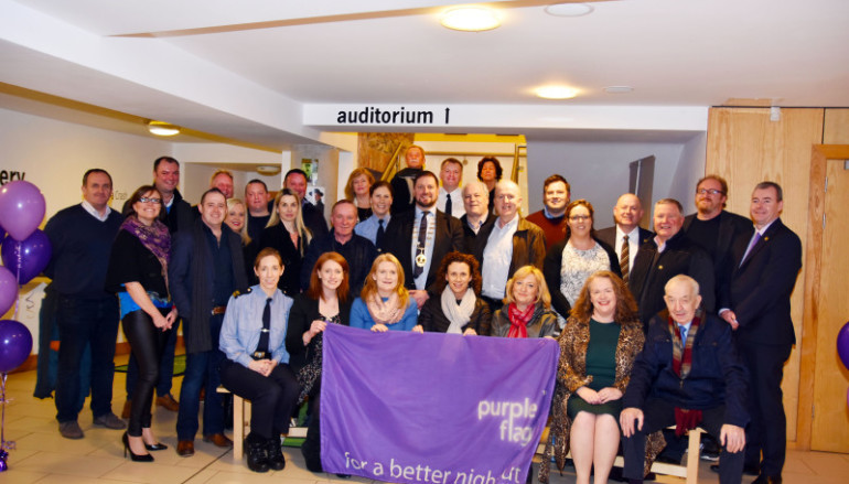 Ballina, Co Mayo receives the Purple Flag status for the 6th year in a row