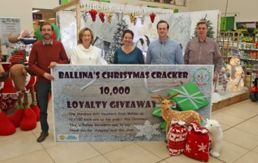 Christmas Cracker Bonanza Draw launched for 6th Year in Ballina.