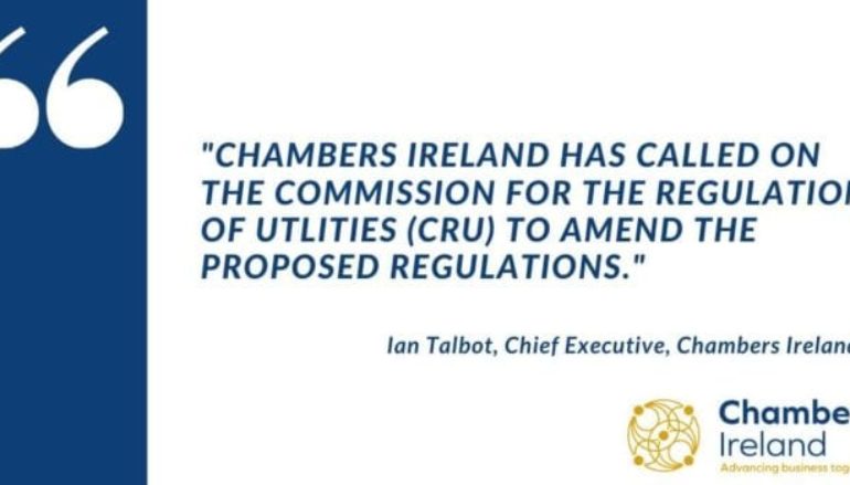 The Commission for the Regulation of Utilities must enable more equitable charges to business users